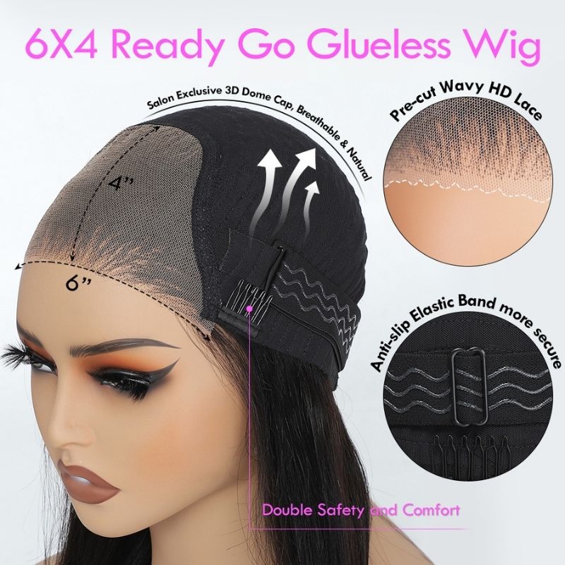 Human Hair Money Piece Highlight Blonde Body Wave Lace Front Color Wigs Highlight 1B/2713x4 HD Lace frontal Human Hair Wig-Amanda Hair - Image 4