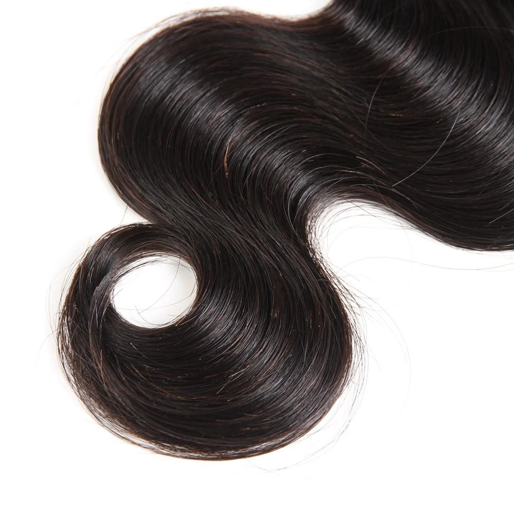 Body Wave 3 Bundles With 13*4 Frontal Weave Natural Color Brazilian 10A Grade 100% Remi Human Hair Sale - Amanda Hair - Image 6