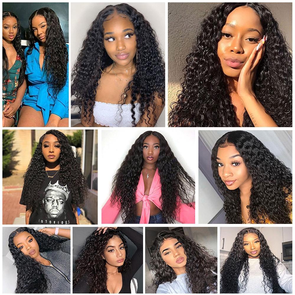 Water Wave 4 Bundles With 13*4 Lace Frontal 10A Grade Brazilian Hair 100% Remi Human Hair Soft Shiny Wave Hair - Amanda Hair - Image 7