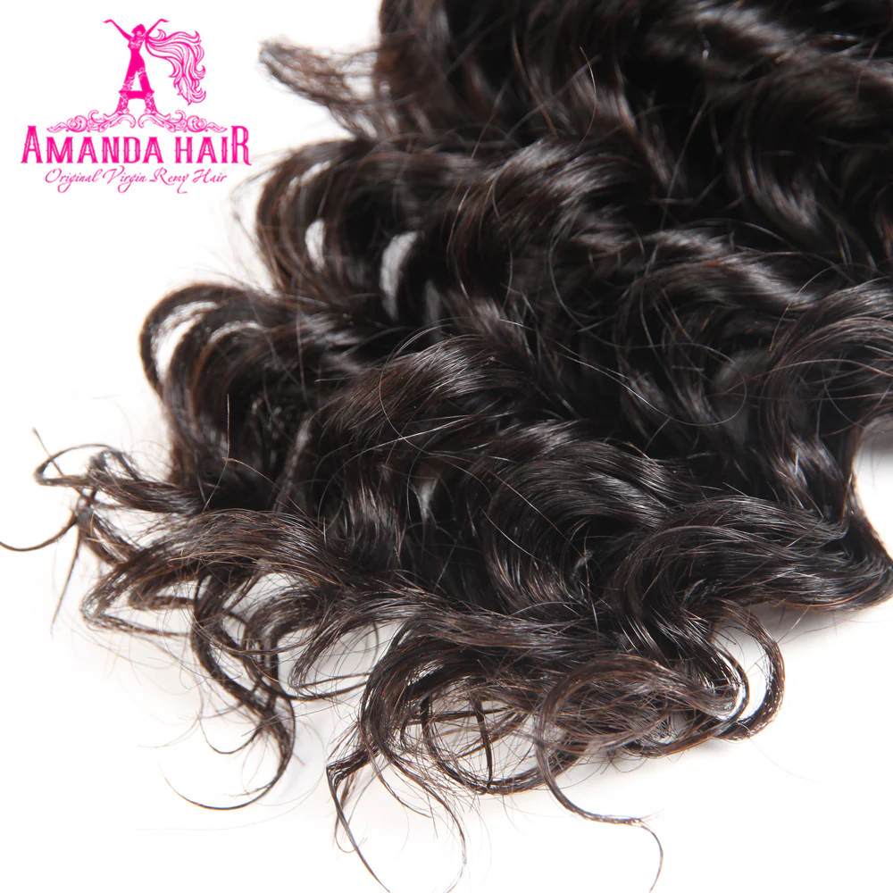 Human Hair Bundles Deep Wave Hair Bundles 28 30 Inch Remy Hair Bundles Weave 3/4 Bundles Human Hair Extensions - Amanda Hair - Image 5