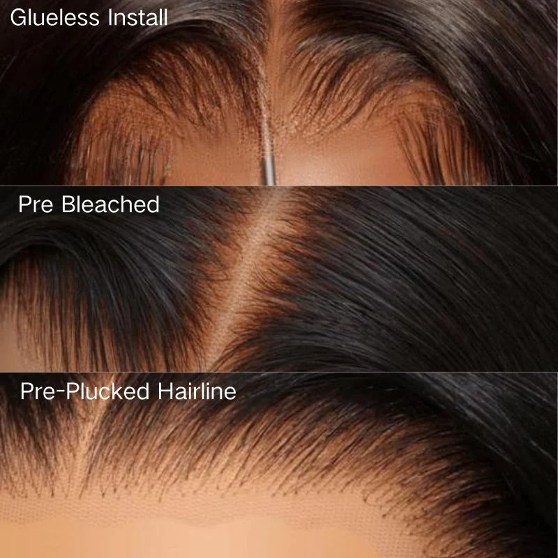 Dirty Blonde Summer Choice Fashion Short Straight Bob Lace Wigs Transparent  Glueless Lace Colored  Wigs No Code Needed  -Amanda Hair - Image 8
